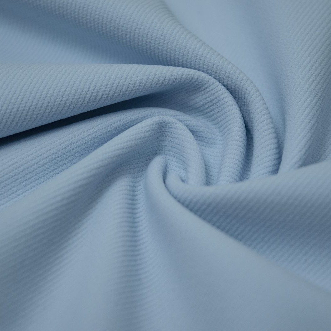 Cotton-Face Cool-Touch Twill Stretch Knit Fabric