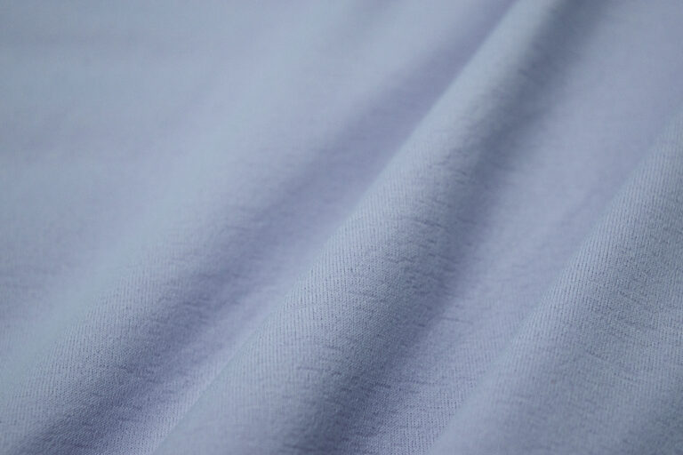TP25239 SORONA cool-touch matte soft-stretch knit fabric in light blue