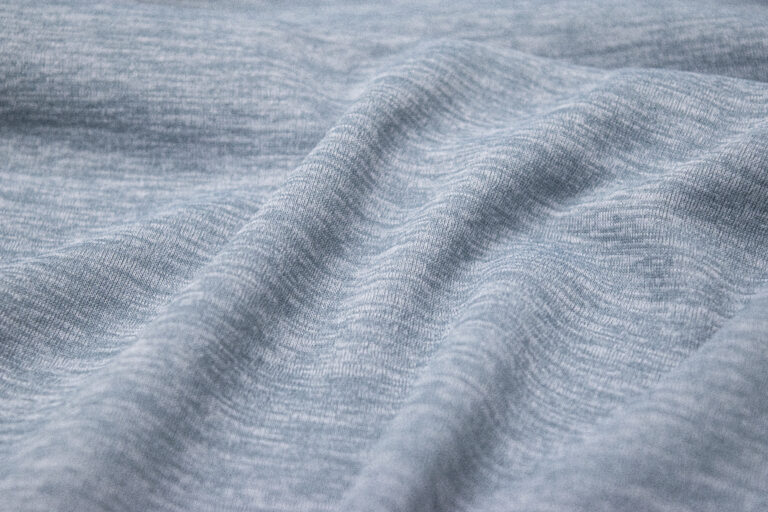 AirLume XWT1505 lightweight heather grey hollow-core performance knit fabric
