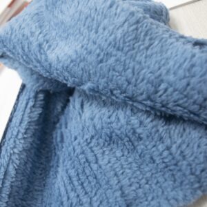 XWY35769ES double-face snowflake grid fleece fabric, view 1