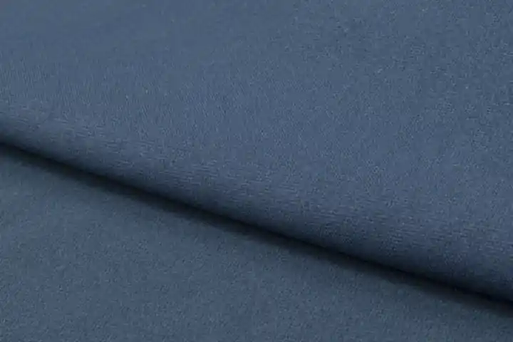 Y35707 blue nylon polyester spandex brushed stretch knit fabric
